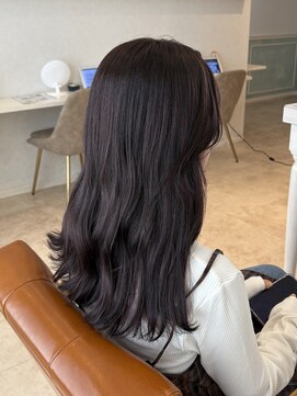 ヘアーサロン リアン 熊谷2号店(hair salon Rien) 透明感たっぷりラベンダーグレージュ♪