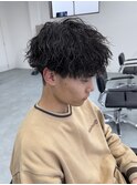宇都宮メンズカットメンズパーマ波巻きスパイラルパーマツイスパ