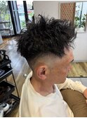 ツイストピンパーマ