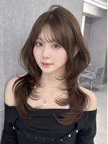 マウルルナ(MAEUL luna)&nbsp;ハッシュカット　顔まわり　縮毛矯正　u24  韓国　名古屋栄