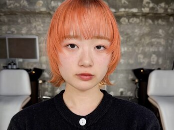 チックタック モーガン エアライン(TICK-TOCK MORGAN airline)の写真/圧倒的透明感！ダメージレスなケアブリーチで創るハイトーンカラー 美容液配合で夏の日差しに映える艶髪へ