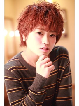 ワームス(warmth) 【warmth(大槻)】ちょっとウルフで動きをプラス×くねくねパーマ