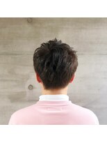 アッシュタカサキ(ash takasaki)&nbsp;簡単王道男らしい束感ラウンドマッシュ