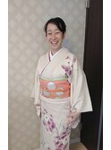 大人女性の着物スタイル