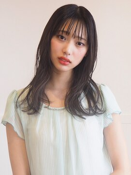 ササ(SASA) SASA  ダークサファイア×束感ミディアム