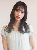 SASA  ダークサファイア×束感ミディアム