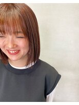 フィオーレ ヘアデザイン(FIORE hair design)&nbsp;オレンジベージュ color