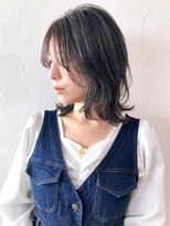 アイティー バイ アルバム 中野店(IT by ALBUM)&nbsp;ウルフレイヤー_スリークボブ厚めバングローライト_ba287882