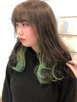 ノアエクレ 銀座(noah ecle)&nbsp;＊インナーカラーグリーン＊