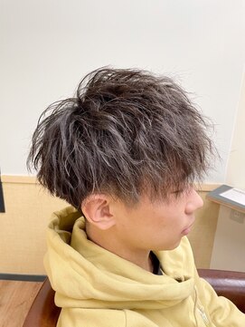 ラポール(RAPPORT) ツイストスパイラル 刈り上げマッシュ