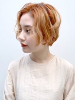 アイティー バイ アルバム 浦和店(IT by ALBUM) オレンジベージュ_ラベンダーカラーくびれミディ_ba320011