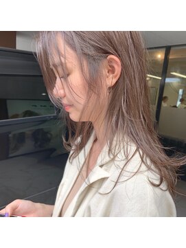 ユニコヘア(unico hair) 透け感ベージュ