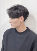 ◇センターパート ニュアンスパーマ 韓国ヘア 毛流れパーマ