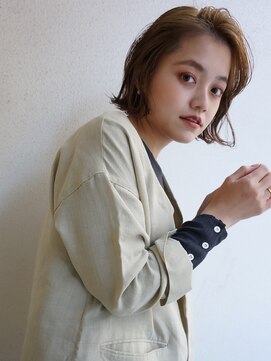 ブゾン(buZon) 【buZonブゾン】あごラインラフミニボブ