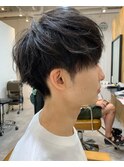 ツーブロック×マッシュショート【杉本】