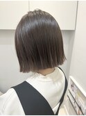 スタイリングも簡単 切りっぱなしボブ