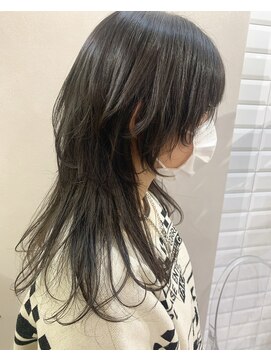 ハブ(hub) 【天神今泉】ウルフカット