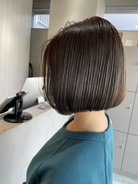 エイト 沖縄豊崎店(EIGHT toyosaki) 【EIGHT 豊崎】お客様スタイル_［グレージュボブ］