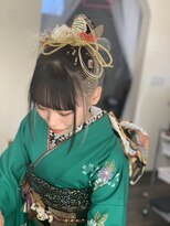 ヒューゴ ヘアラウンジ(hugo)&nbsp;成人式ヘアセット