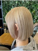 インナーカラー×パールピンク