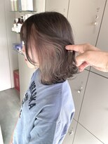 エイト 沖縄豊崎店(EIGHT toyosaki)&nbsp;【EIGHT 豊崎】お客様スタイル_インナーピンクグレージュ