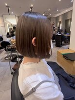 ジーナエス 札幌(Zina S)&nbsp;髪質改善＊ボブ×グレージュカラー＊美髪【Zina S 札幌】