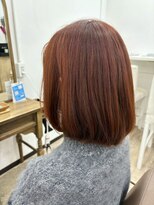 アーシェ 横浜店(A'SHE)&nbsp;［A'SHE］ボブ＋*・Rカラー　オレンジ・*