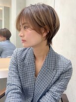 ロンドエニカ 大宮(Lond enika)&nbsp;切りっぱなしボブエアリーロング美髪ピンクブラウン[大宮]