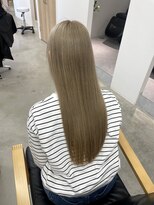 ヴィンスジオ 岐阜駅南(vince gio) ベージュカラー/ブリーチ3回/ハイトーン/ブリーチ