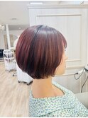 大人かわいいショートボブ