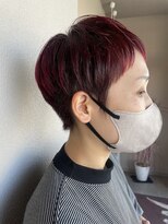 コレットヘア(Colette hair)&nbsp;ベリーショート×ワインレッド