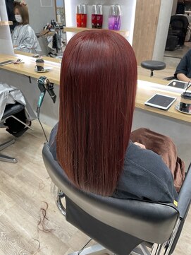 ノアル(NOAHL) G ブリーチなしWカラー/チェリーレッド