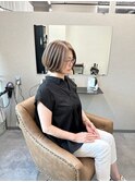 白髪ぼかし/脱白髪染め/白髪染めハイライト/白髪染め