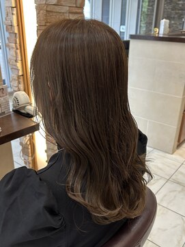 アルターリアン(aL ter LieN) オリーブブラウン/ボブルフ/小顔/ワンレン/黒髪/千葉 林