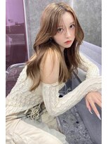 ランズ(LANDS) ブリーチなしダブルカラー ベージュ 【韓国ヘア 大阪 梅田】