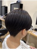 【刈り上げメンズ風カット】