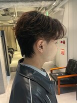 オンド(Onde)&nbsp;フェザーパーマ×刈り上げショート×ニュアンスデザイン