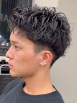 エルマーク 枚方(L-MARK)&nbsp;スパイキーショートザクザクショートアップバングツーブロック