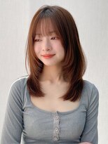 エトラ 渋谷店(etora)&nbsp;小顔 フェミニンロング メルティーカラー 似合わせカット"