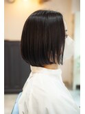【30,40,50代ナノバブルとヘッドスパで収まりのいいボブに】
