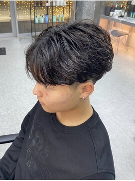 デュー 栄(DEW) 【DEW】フェザーパーマ/フェザーショート/カルマパーマ