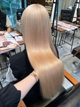 ヘア ルミナス バイ フォルテ(HAIR LUMINAS by FORTE) ホワイトベージュ/ハイトーン/ブリーチカラー