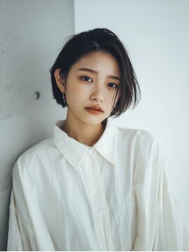 アネモネ 真美ヶ丘店(Ane mone) 大人の抜け感ナチュラルボブ