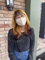 サロンドモリ&nbsp;ケアブリーチ/ダブルカラー/推しカラー