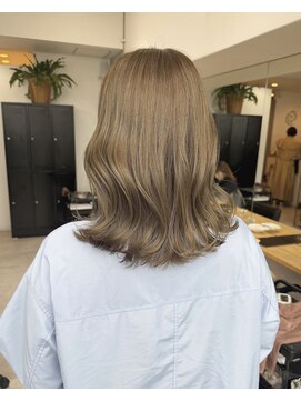 ディーエックス ウエスト(Dxxxx WEST) ブリーチなしミルクティーベージュ ベージュカラー