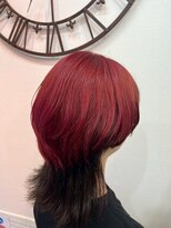 インパークス 江古田店(hair stage INPARKS)&nbsp;赤×ウルフ［江古田/江古田駅］