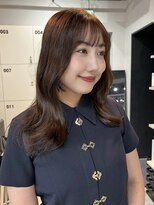 ディーエックス ウエスト(Dxxxx WEST)&nbsp;ベージュカラーくびれヘア［韓国/顔周りカット/レイヤーカット］