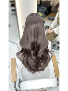 ジーナ 博多筑紫口(Zina) 【輝士】透明感グレージュ×TOKIOトリートメント