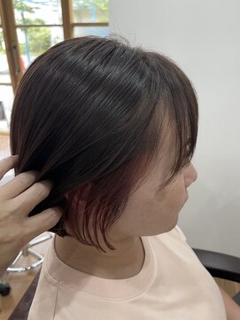 ソエル(soel) イヤリングカラーで艶ピンク☆