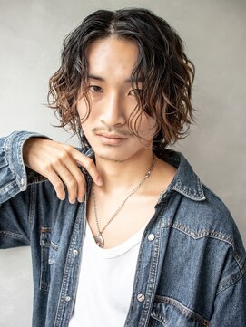 メンズサロン EIGHT MEN 北千住店【エイト】 メンズ/センターパート/スパイラルパーマ